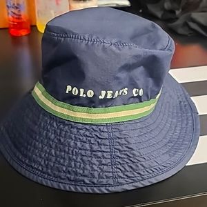 100% nylon polo jeans deep bucket hat.